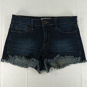 01568 Mudd stretch blue denim shorts 7